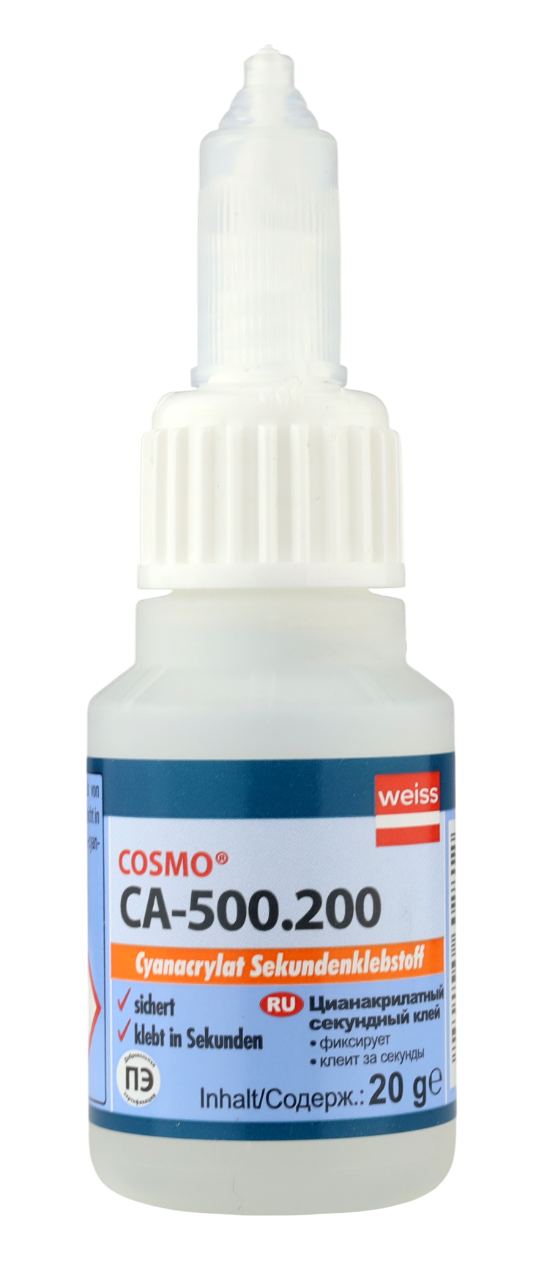 COSMO CA-500.200 Клей секундный, 20 гр COSMO CA-500.200 Клей секундный, 20 гр