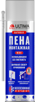 ULTIMA 445 Бытовая монтажная пена всесезонная, 340 мл ULTIMA 445 Бытовая монтажная пена всесезонная, 340 мл