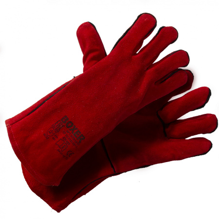 Краги BOXER спилковые на подкладке, BXR1612 Краги BOXER спилковые на подкладке, BXR1612