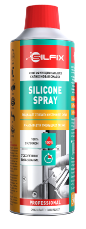 SILFIX Многофункциональная силиконовая смазка, 280 мл  SILFIX Многофункциональная силиконовая смазка, 280 мл