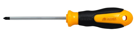 Отвертка Ultima "кожаная рукоятка", ph1x100 мм, намагничены
