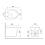 Унитаз подвесной SIERRA SR30116DP Унитаз подвесной SIERRA SR30116DP