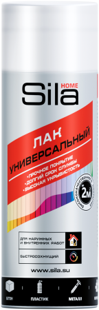 Sila HOME, лак матовый, краска аэрозольная