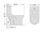 Унитаз-компакт VERONA VR31126DP Унитаз-компакт VERONA VR31126DP