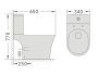 Унитаз-компакт ALIKANTE AK31126DP Унитаз-компакт ALIKANTE AK31126DP