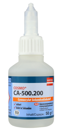 COSMO CA-500.200 Клей секундный, 50 гр COSMO CA-500.200 Клей секундный, 50 гр
