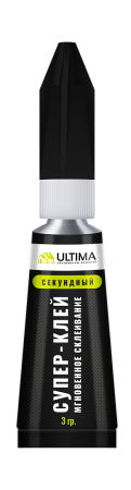 СУПЕР КЛЕЙ ULTIMA, Клей секундный, 3 гр СУПЕР КЛЕЙ ULTIMA, Клей секундный, 3 гр