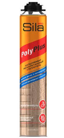 Напыляемый полиуретановый утеплитель Sila Pro PolyPlus Напыляемый полиуретановый утеплитель Sila Pro PolyPlus