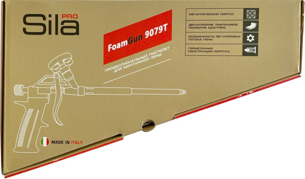 Sila Pro 9079Т, пистолет для монтажной пены Sila Pro 9079Т, пистолет для монтажной пены